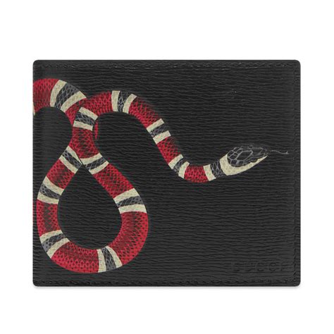 gucci kingsnake wallet black.